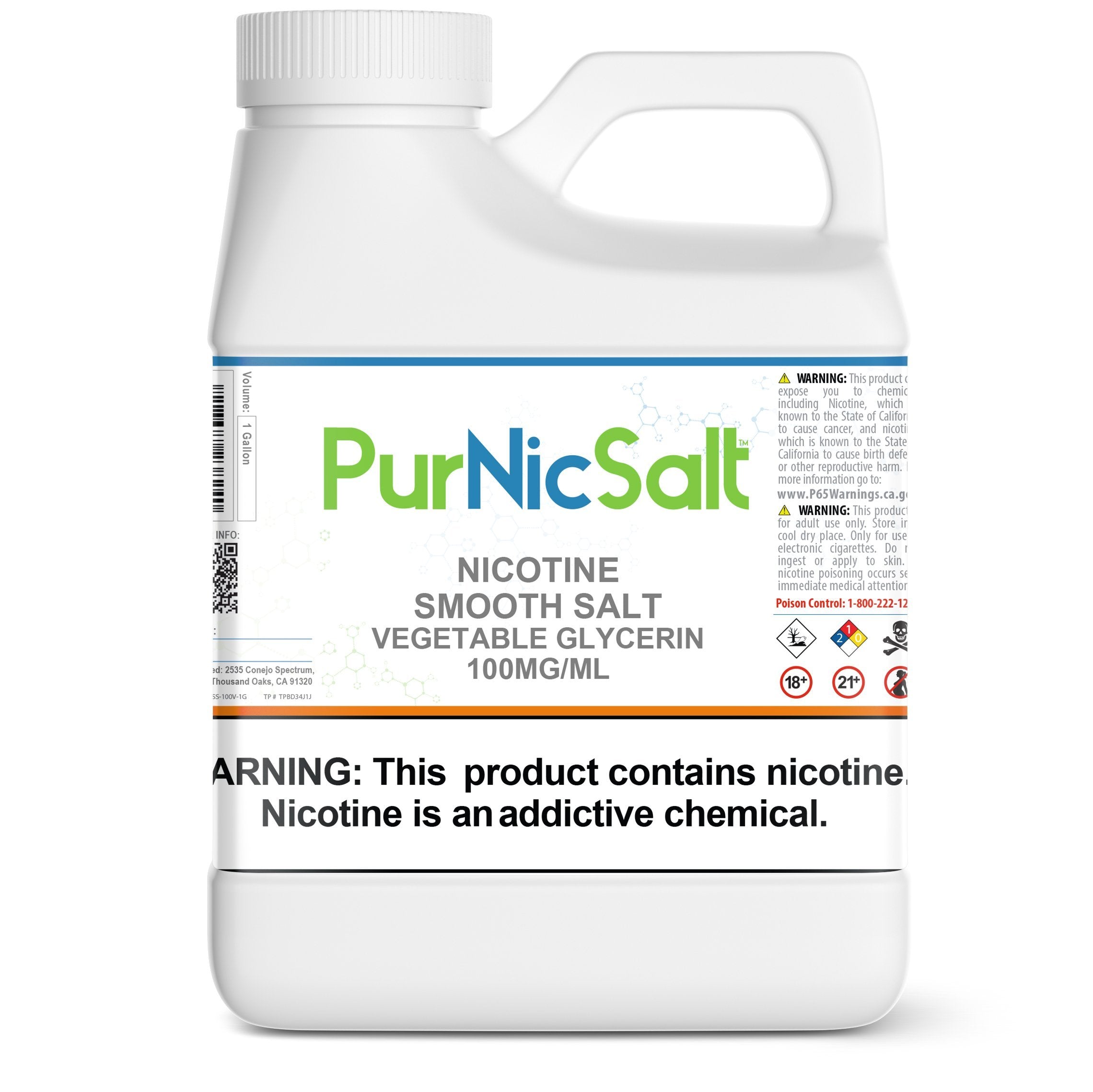PurNic Smooth Nicotine Salt 100mg/mL | Nicotine River PurNic Smooth Nicotine Salt 100mg/mL | Nicotine River
