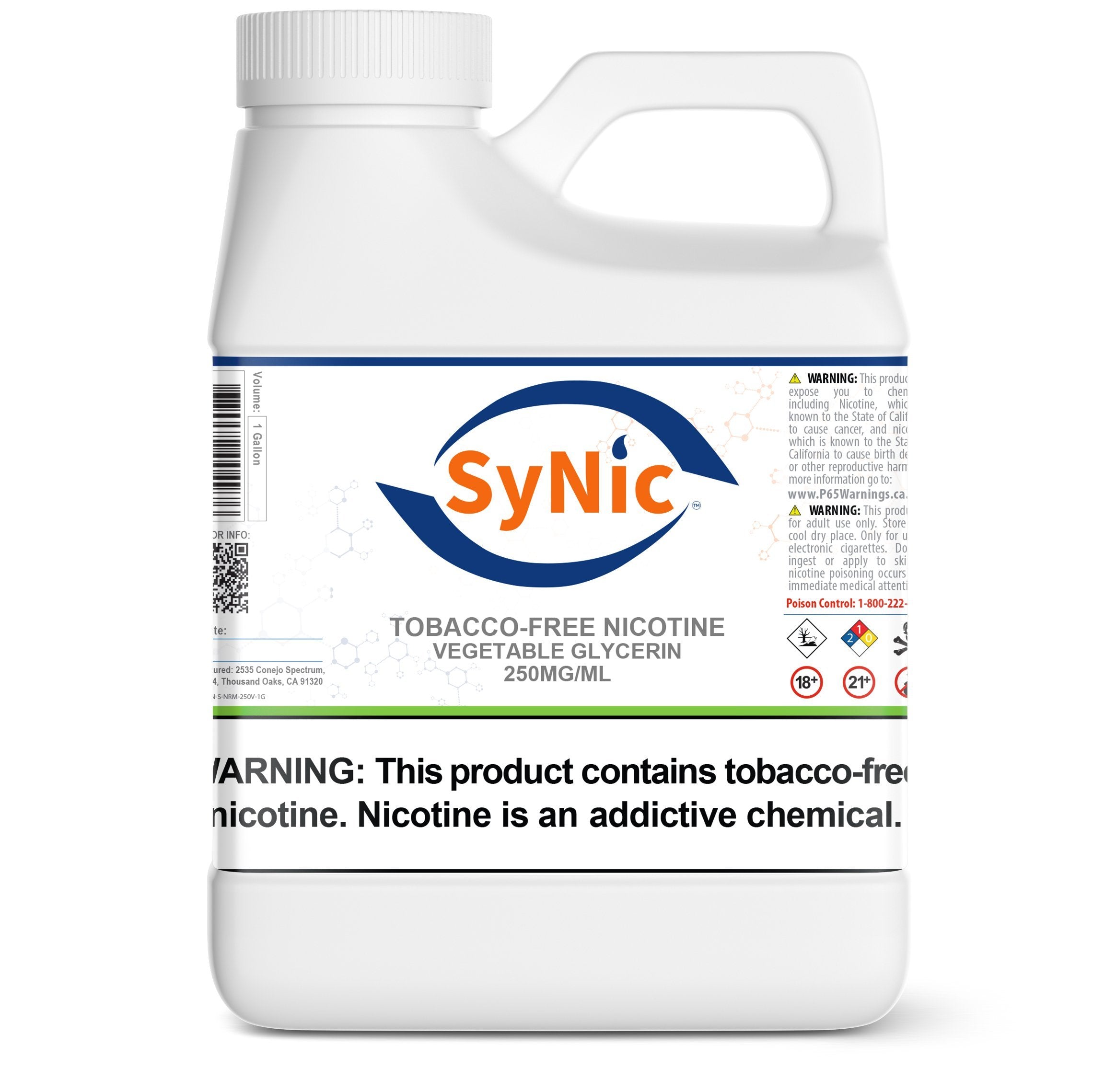 SyNic Nicotine 250mg/mL