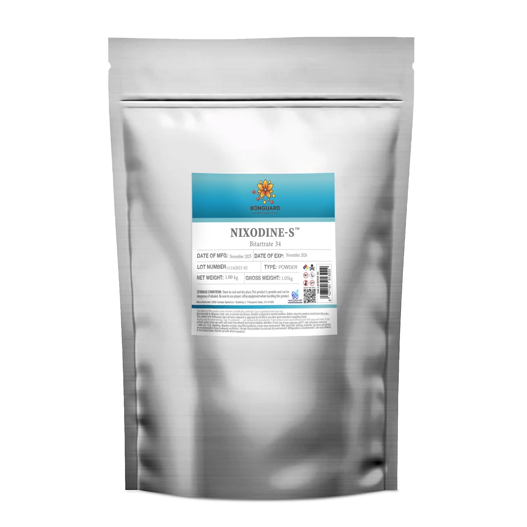 Nixodine-S™ Bitartrate 34%