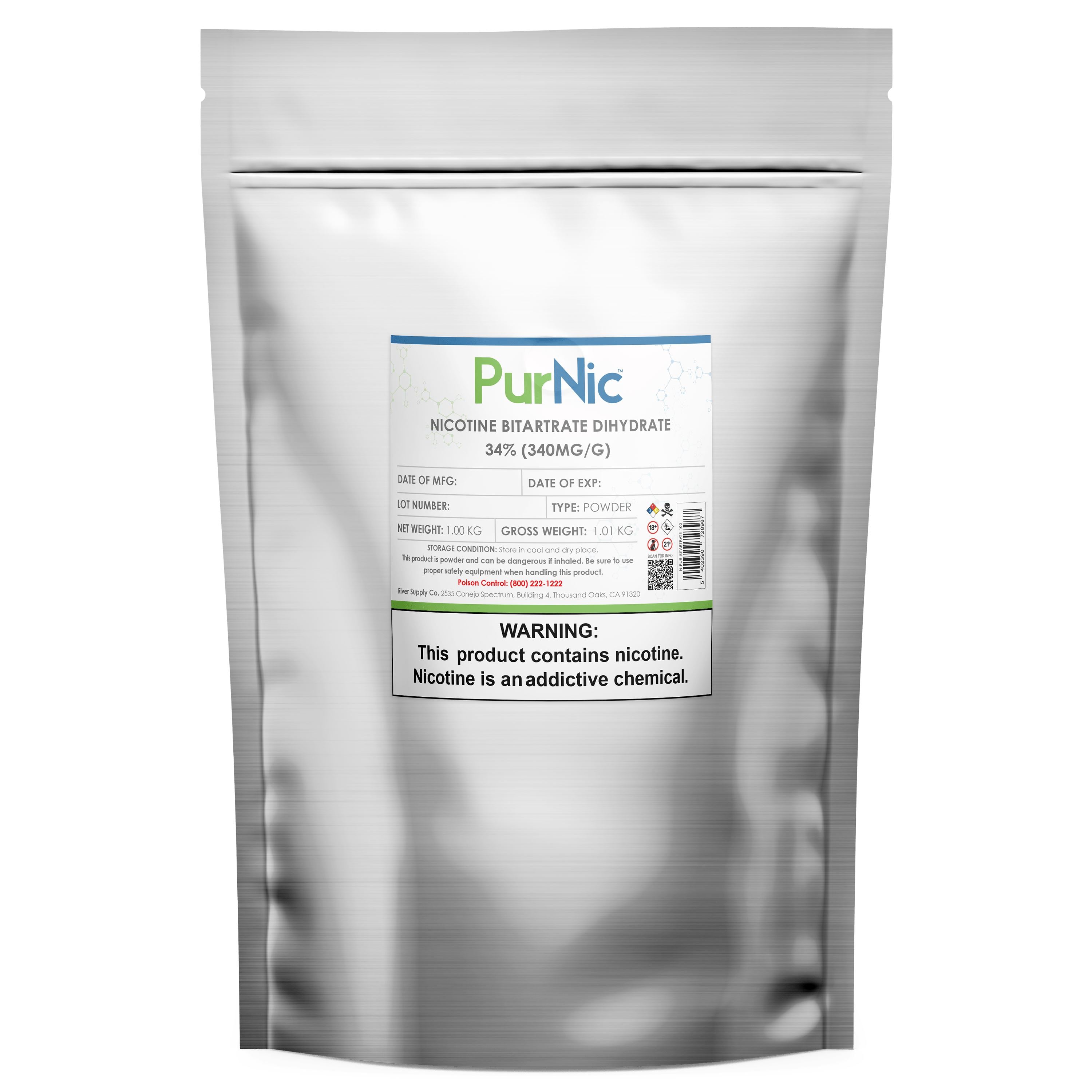 PurNic™ Nicotine Bitartrate Dihydrate 34%